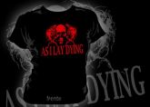 CAMISETA - AS I LAY DYING Skull Red