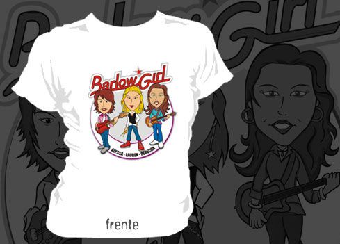 CAMISETA - BARLOW GIRL Caricatura
